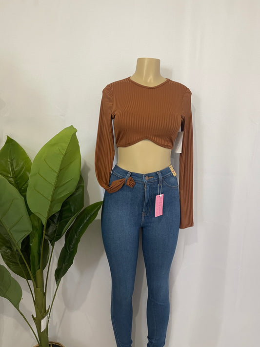 Medium Stone Skinny Jeans