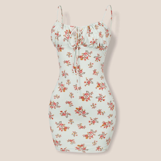 Astrid Mini Dress (Sage)